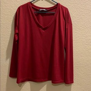 CNFIO red women’s sweater XL